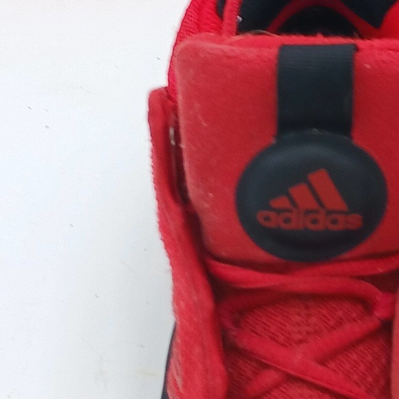 Adidas Mens Size 4.5 Red Athletic Shoes LVL 029002 - Picture 10 of 16